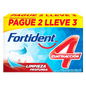 CREMA DENTAL FORTIDENT LIMPIEZA X 3 X 85 ML