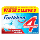 CREMA DENTAL FORTIDENT LIMPIEZA X 3 X 85 ML