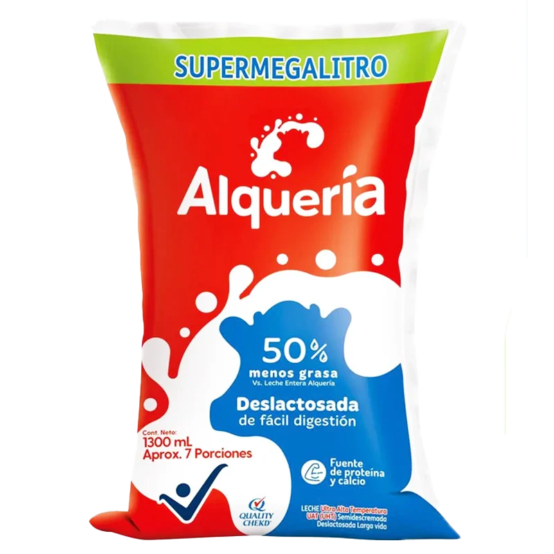 LECHE ALQUERIA DESLACTOSADA UHT X 1300 ML