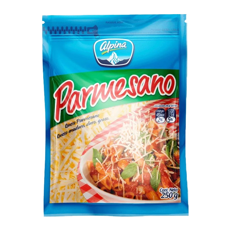 QUESO PARMESANO ALPINA X 250 GR