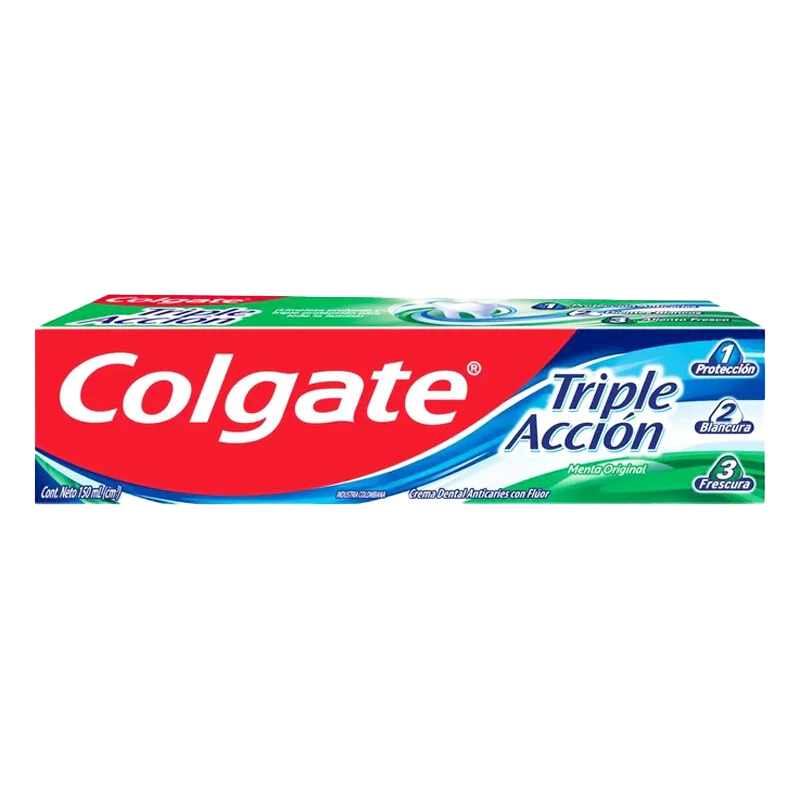 CREMA DENTAL COLGATE TRIPLE ACCION  X 150