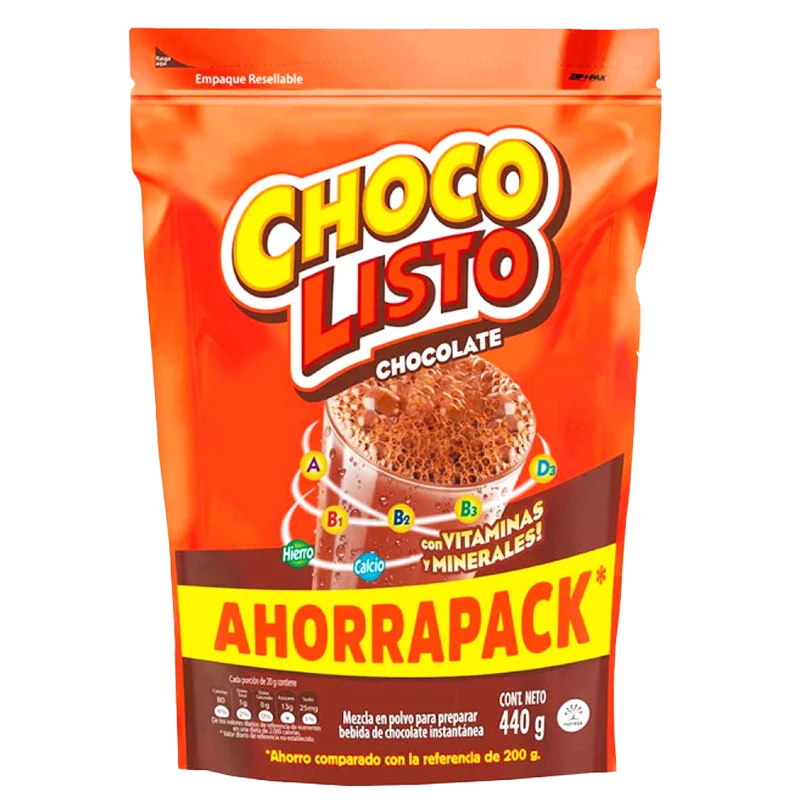 CHOCOLISTO FAMIPACK X 440 GR