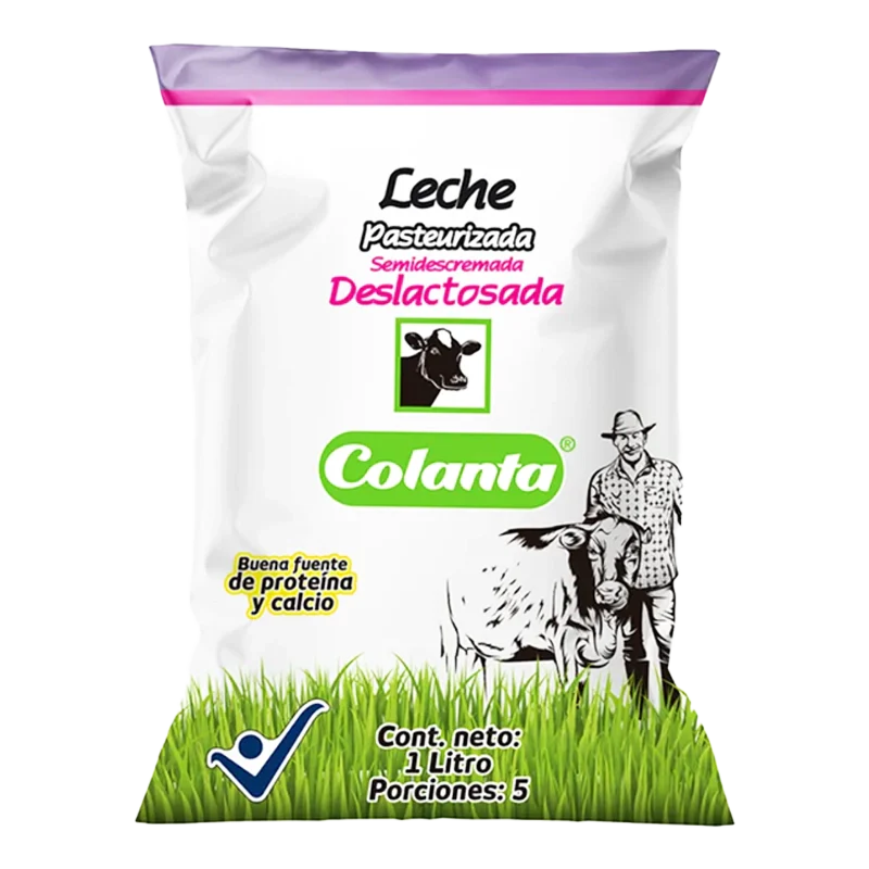 LECHE COLANTA DESLACTOSADA SEMIDESCREMADA X 1000