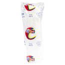 VASO TRANSPARENTE DESECHABLE LA  MORENA 12 ONZ X 25 UND