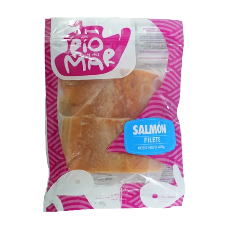 FILETE DE SALMON DEL RIO Y MAR X 400 GR