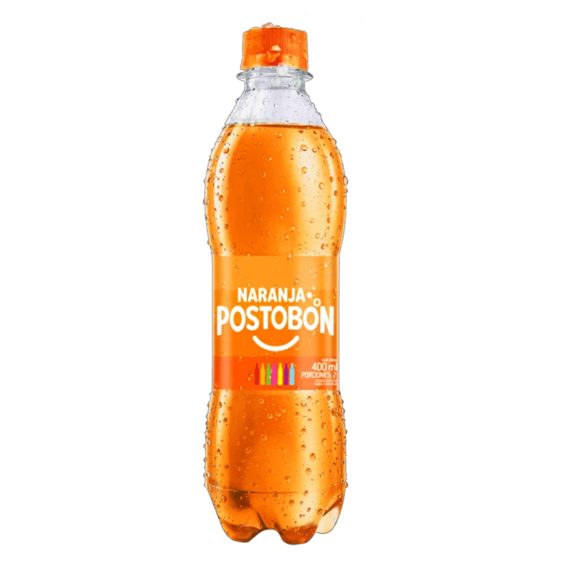 GASEOSA POSTOBON  NARANJADA PET X 400 ML
