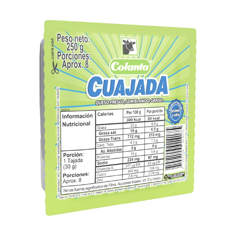 CUAJADA COLANTA X 250 GR