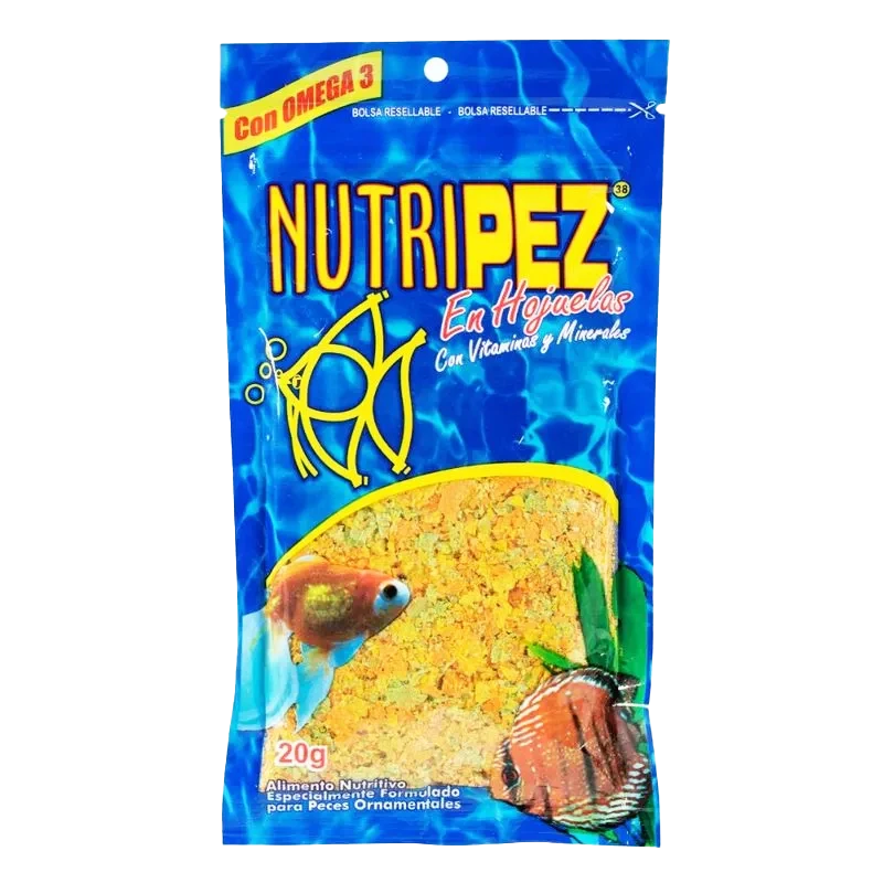 NUTRIPEZ EN HOJUELAS X 20 GR