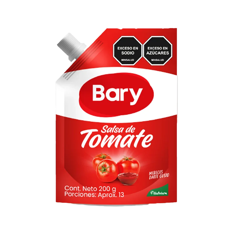 SALSA DE TOMATE BARY DP C/V X 200 GR