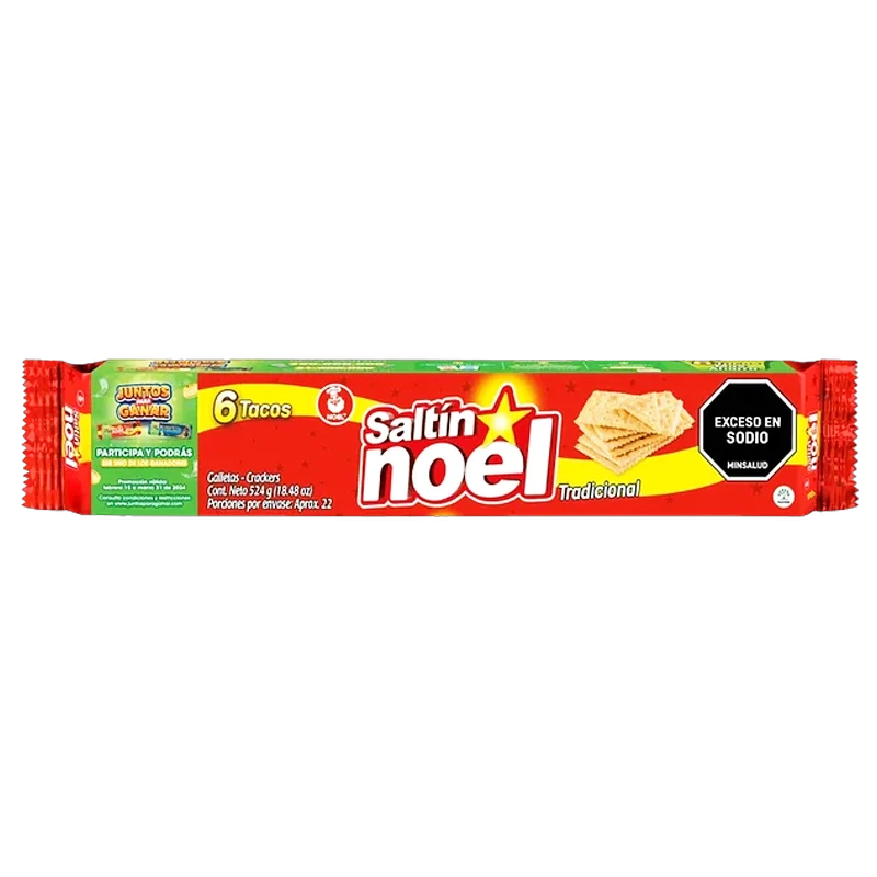 GALLETA SALTIN NOEL TC X 6 X 524 GR