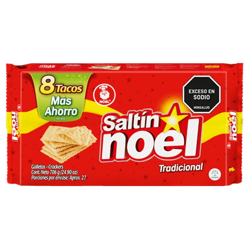 GALLETA SALTIN TACO X 8 X 706 GR