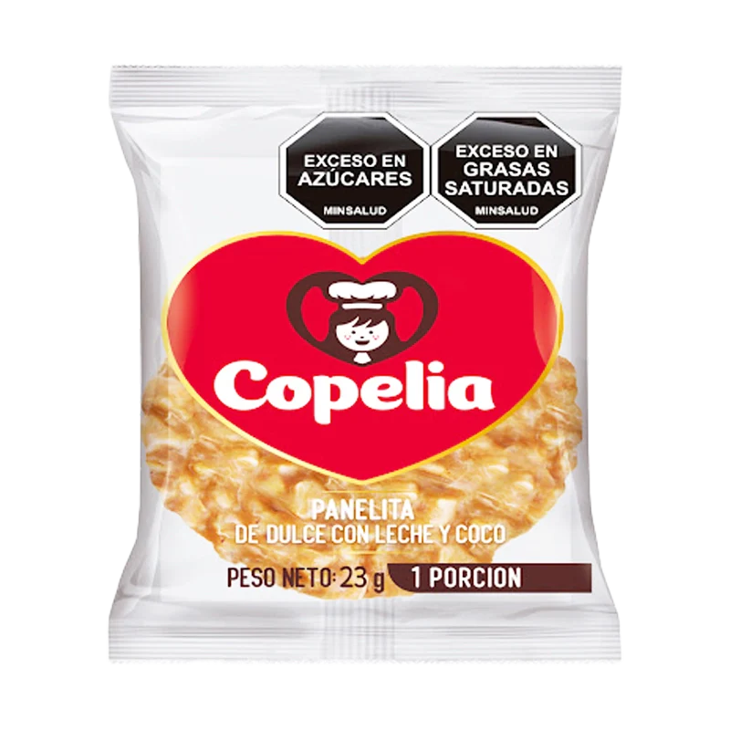PANELITA COPELIA AREQUIPE Y COCO  X 23 GR
