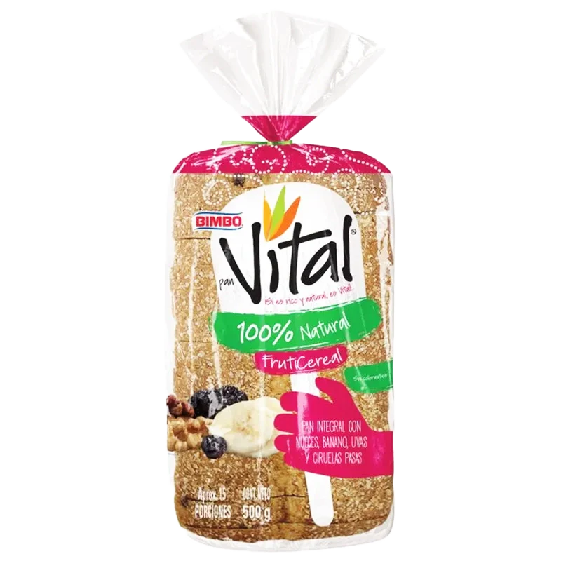PAN FRUTI CEREAL BIMBO X 500 GR