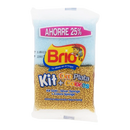 ESPONJA BRIO ORO PLATA Y COLORES