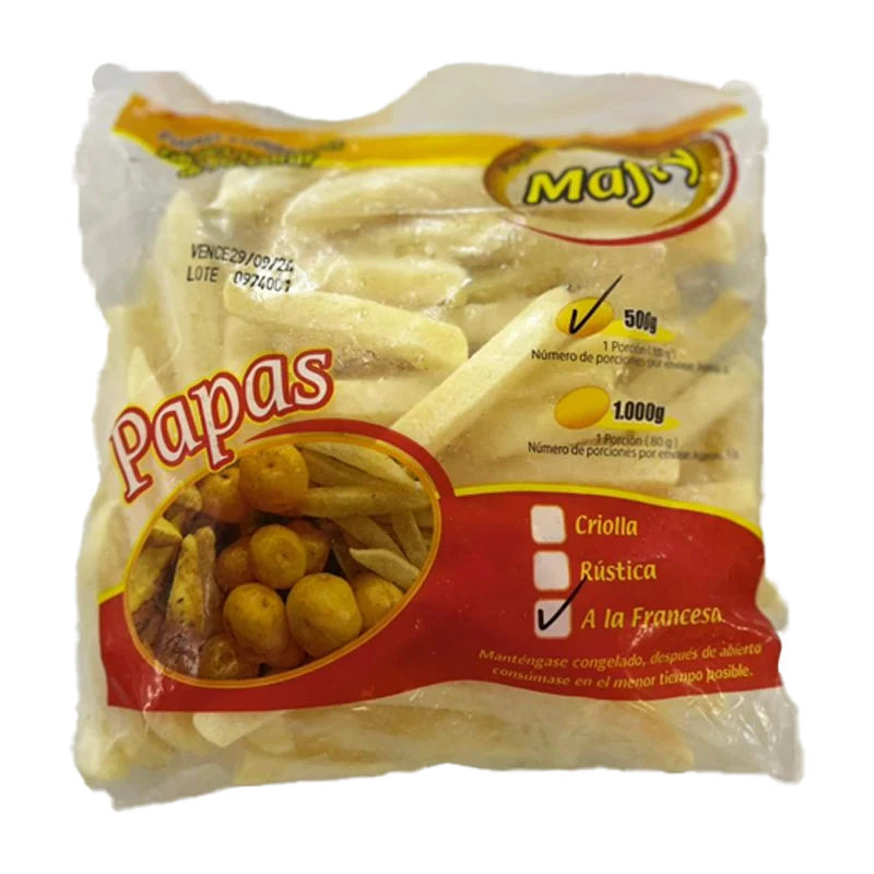 PAPA RIZADA O LISA MAFRY X 500 GR