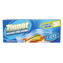 BOLSA ZIPPER ZEUX SANDWICH X 50 UND