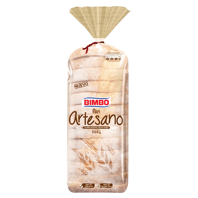 PAN ARTESANO BIMBO X 500 GR