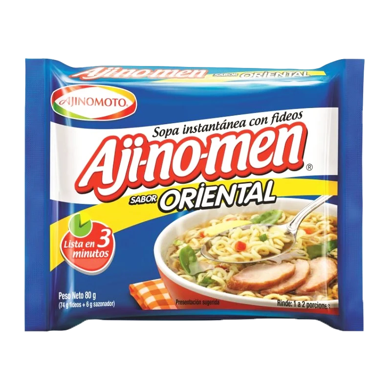 SOPA AJINOMEN SABOR ORIENTAL X 80 GR