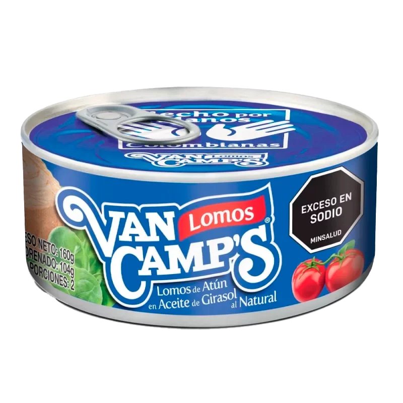 ATUN VANCAMPS LOMITOS EN ACEITE X 160 GR