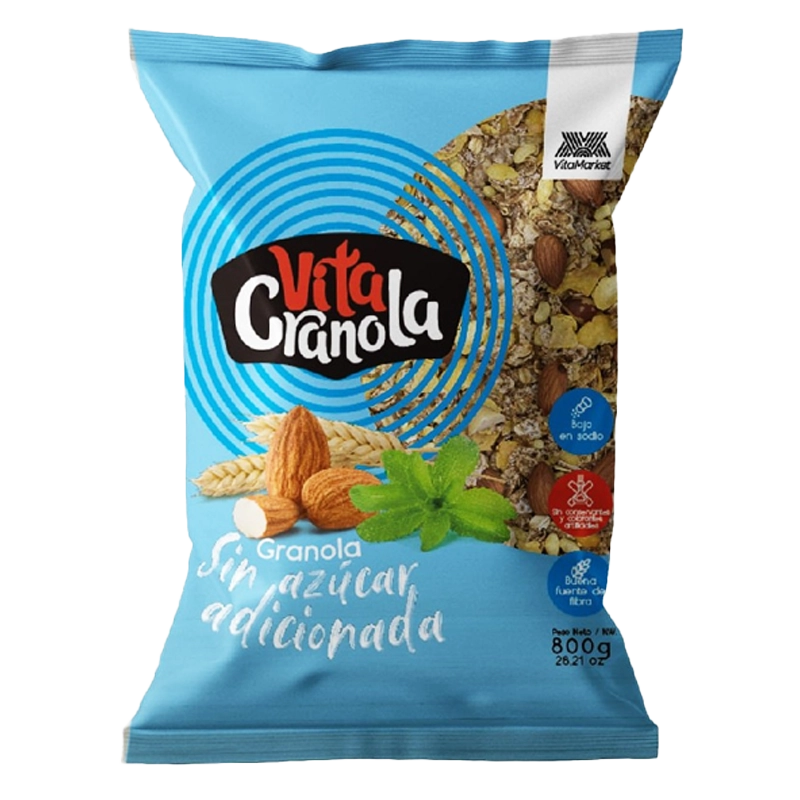 GRANOLA VITAGRANOLA VITAMARKET LIGHT  X 800 GR