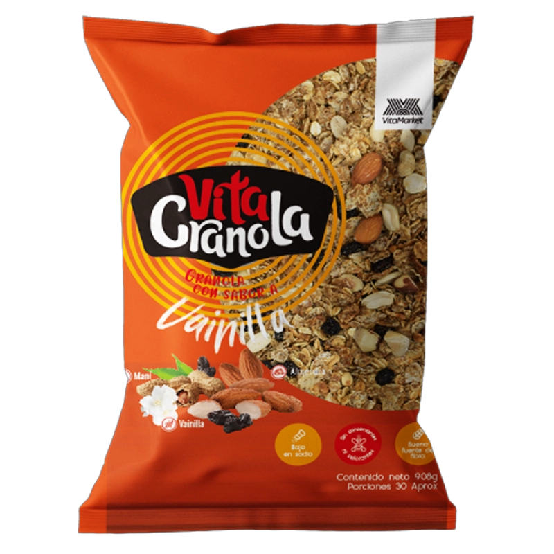 GRANOLA VITAGRANOLA VITAMARKET VAINILLA  X908 GR