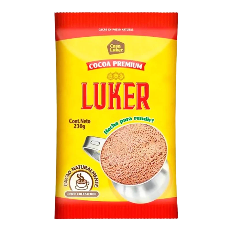 COCOA LUKER POLVO X 230 GR