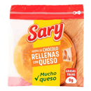 AREPA SARY CHOCOLO RELLENO  QUESO  X 4 X 380 GR