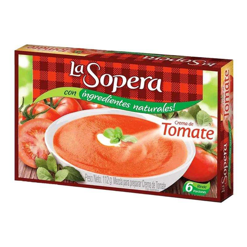 CREMA LA SOPERA 6 PORCIONES TOMATE