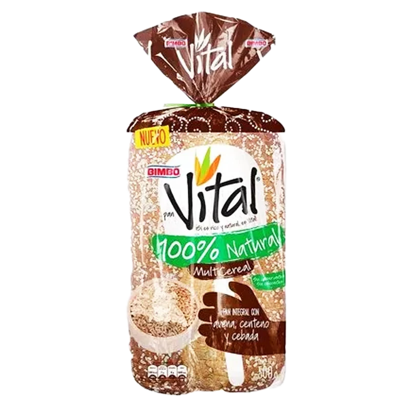 PAN MULTICERAL BIMBO CON AVENA X 500 GR