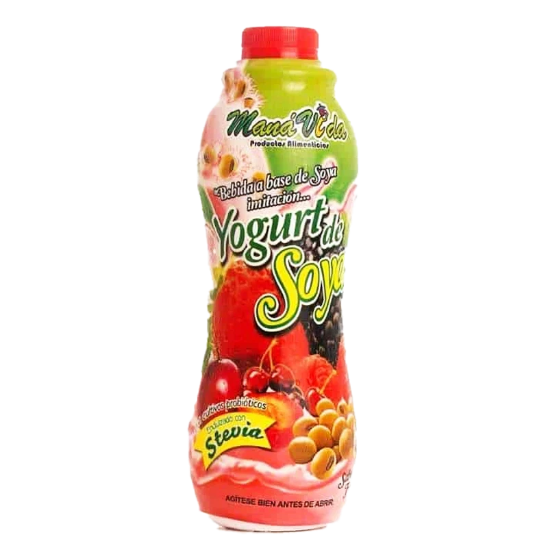 YOGURT SOYA F ROJOS MANA VIDA X 1000 ML
