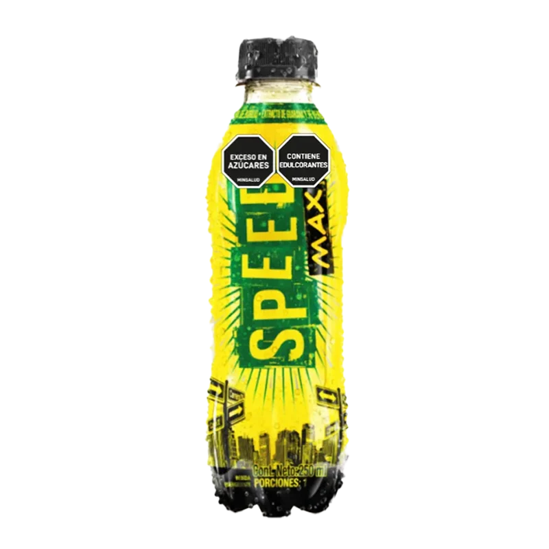 BEBIDA ENERGIZANTE SPEED MAX PET X 250 ML