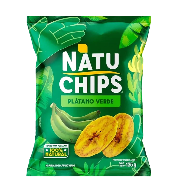 NATUCHIPS VERDE X 135 GR