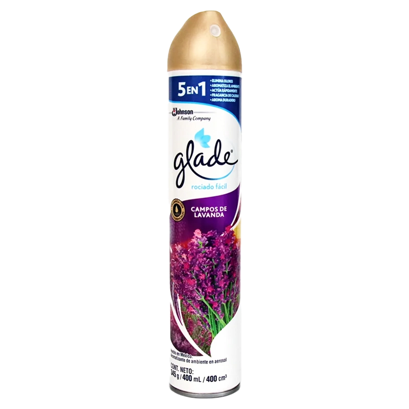 AMBIENTADOR GLADE AERO LAVANDA X 400 ML