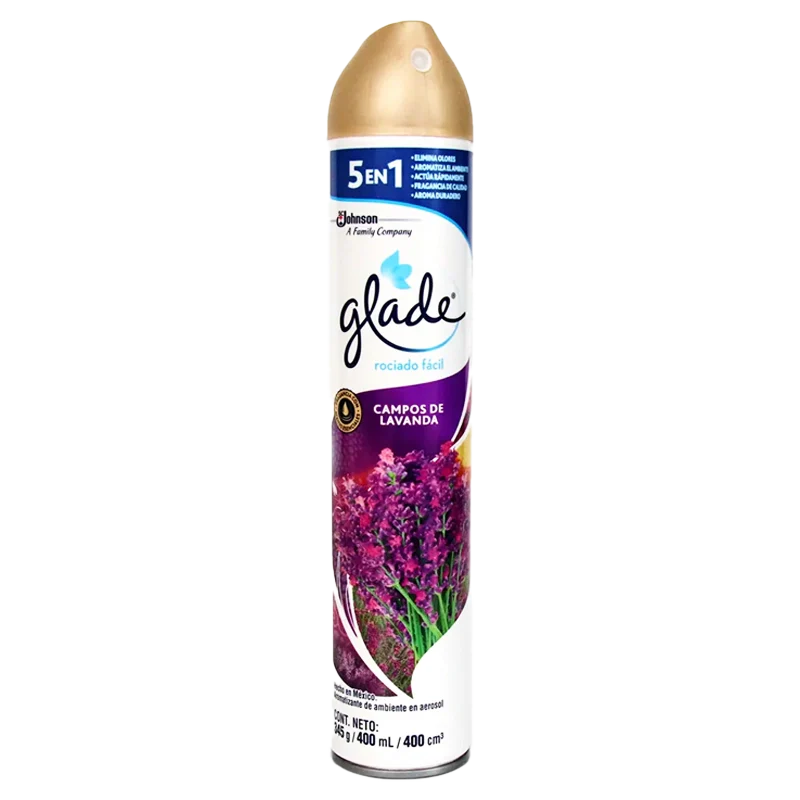 AMBIENTADOR GLADE AERO LAVANDA X 400 ML