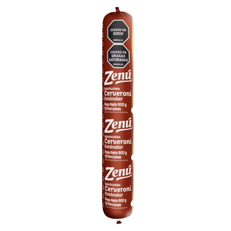SALCHICHON CERVERONI ZENU X 900 GR
