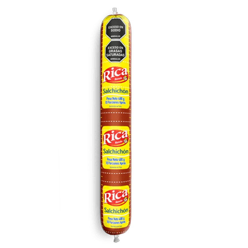 SALCHICHON RICA X 480 GR
