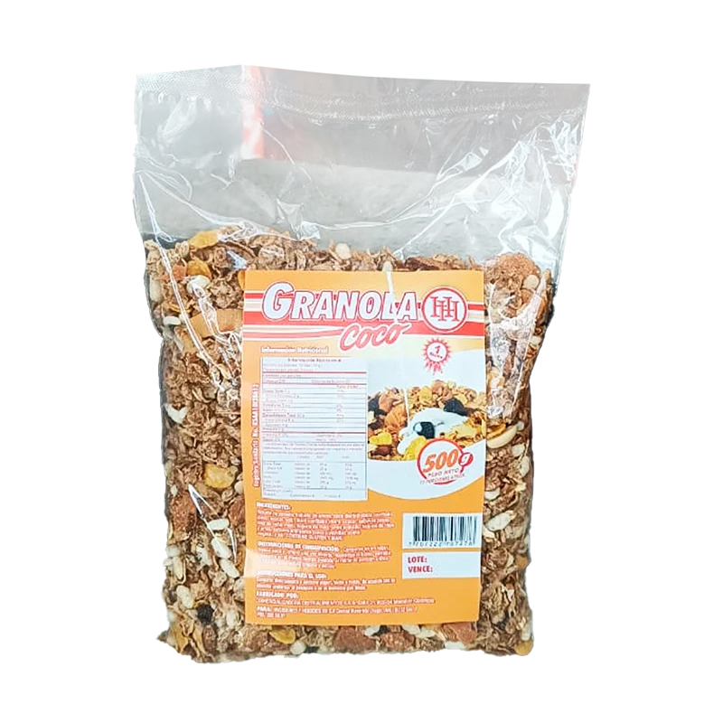 GRANOLA COCO HH X 500 GR