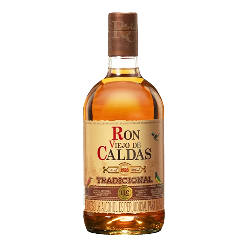 RON VIEJO DE CALDAS TRADICIONAL X 750 ML