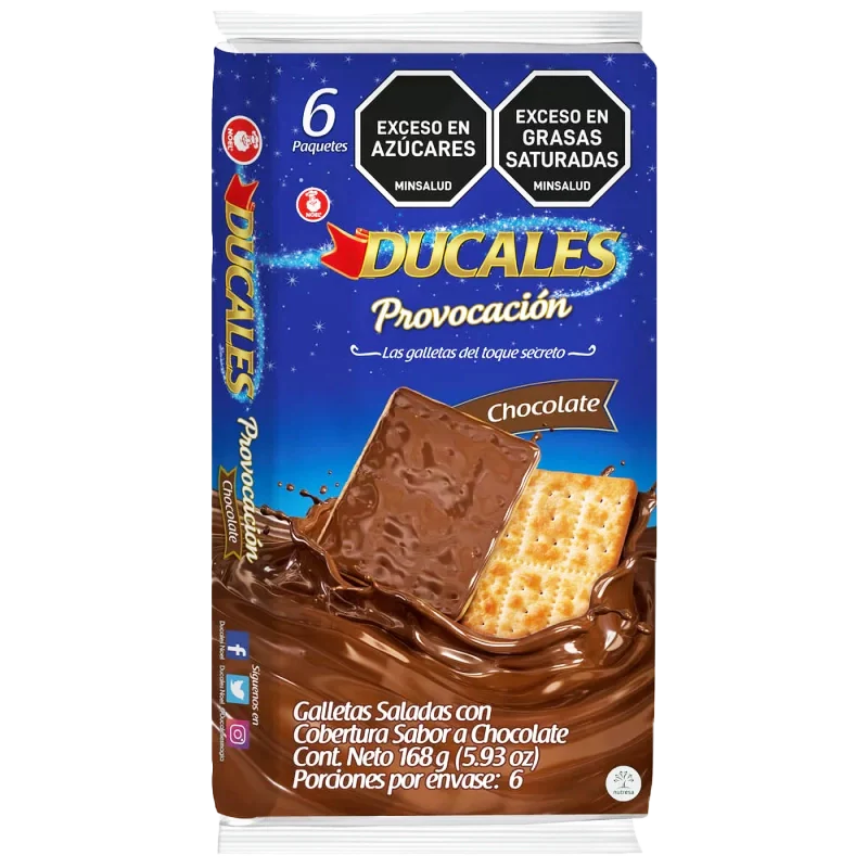 GALLETA DUCALES PROVOCACION X 6 UDS