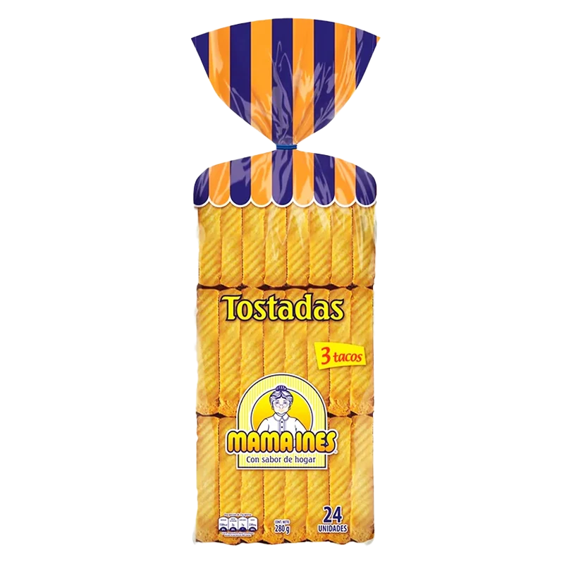 TOSTADA MANTEQUILLA MAMA INES X 24 UND