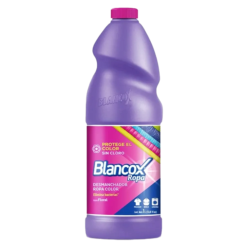 BLANQUEADOR BLANCOX ROPA COLOR DESMANCHADOR X 1000 ML