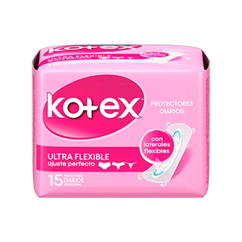 PROTECTOR KOTEX ULTRA FLEX X 15 UND