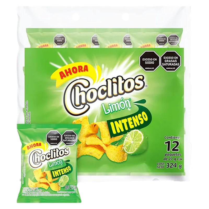 CHOCLITOS LIMON X 12 X 324 GR