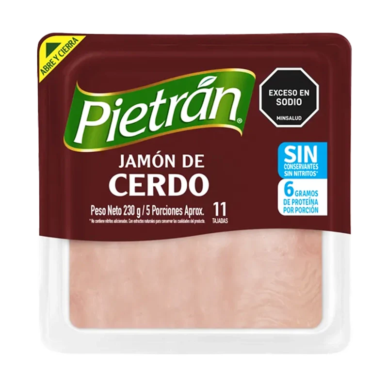 JAMON DE CERDO PIETRAN X 230 GR