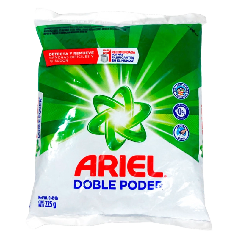 DETERGENTE ARIEL REGULAR X 225 GR