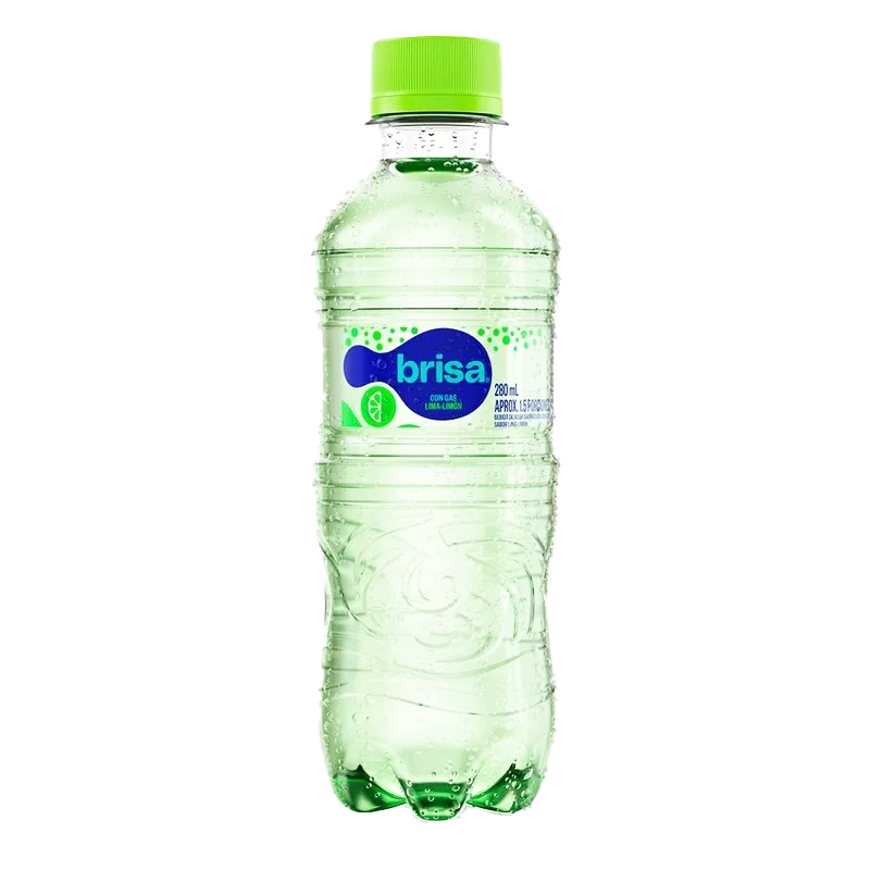 AGUA BRISA GAS LIMA LIMON X 280 ML