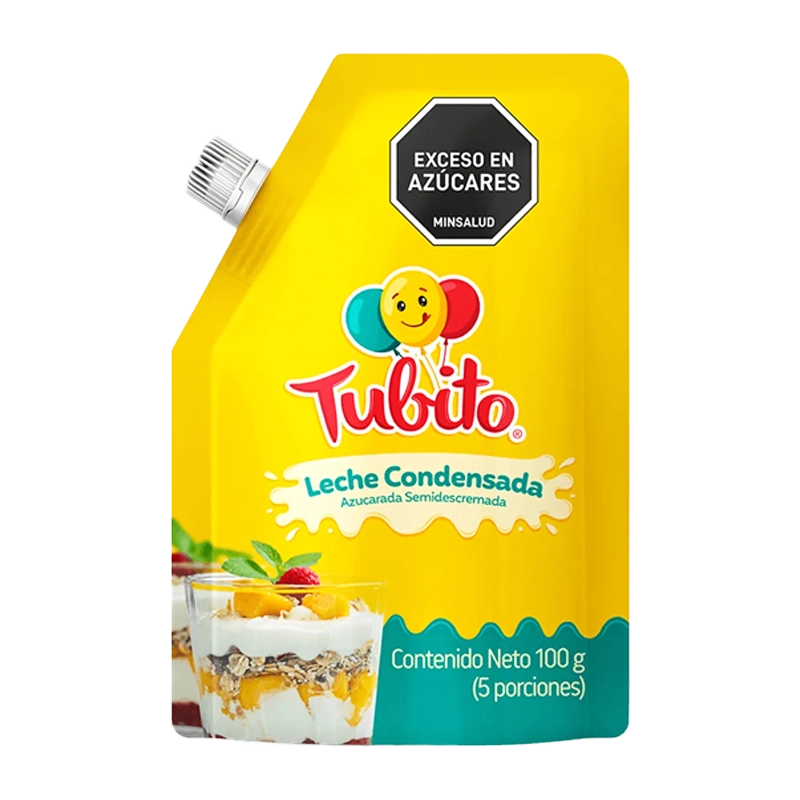 LECHE CONDENSADA TUBITO DOYPACK X 100 GR