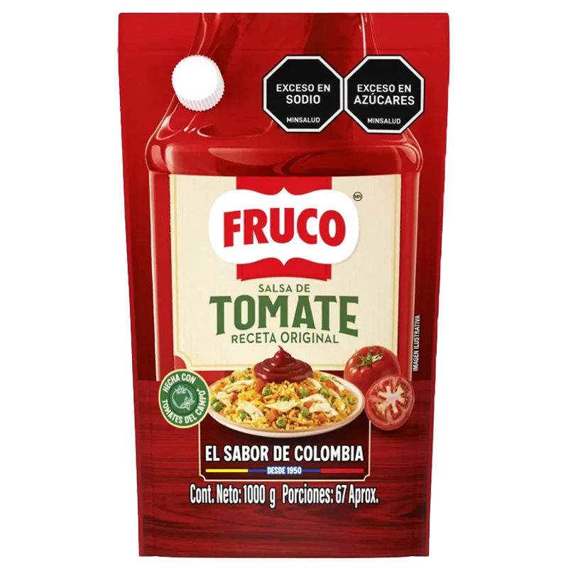SALSA DE TOMATE FRUCO X 1000 GR