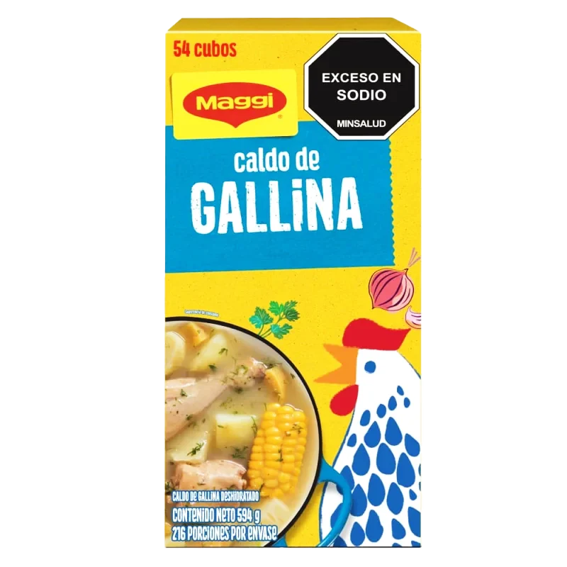 CALDO MAGGI GALLINA X 54 UND