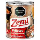 FRIJOL EN LATA ANTIOQUEÑO ZENU X 580 GR